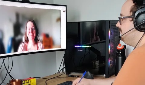 Séance d'hypnose en visioconférence avec Rémy Ganne, hypnothérapeute à Orléans